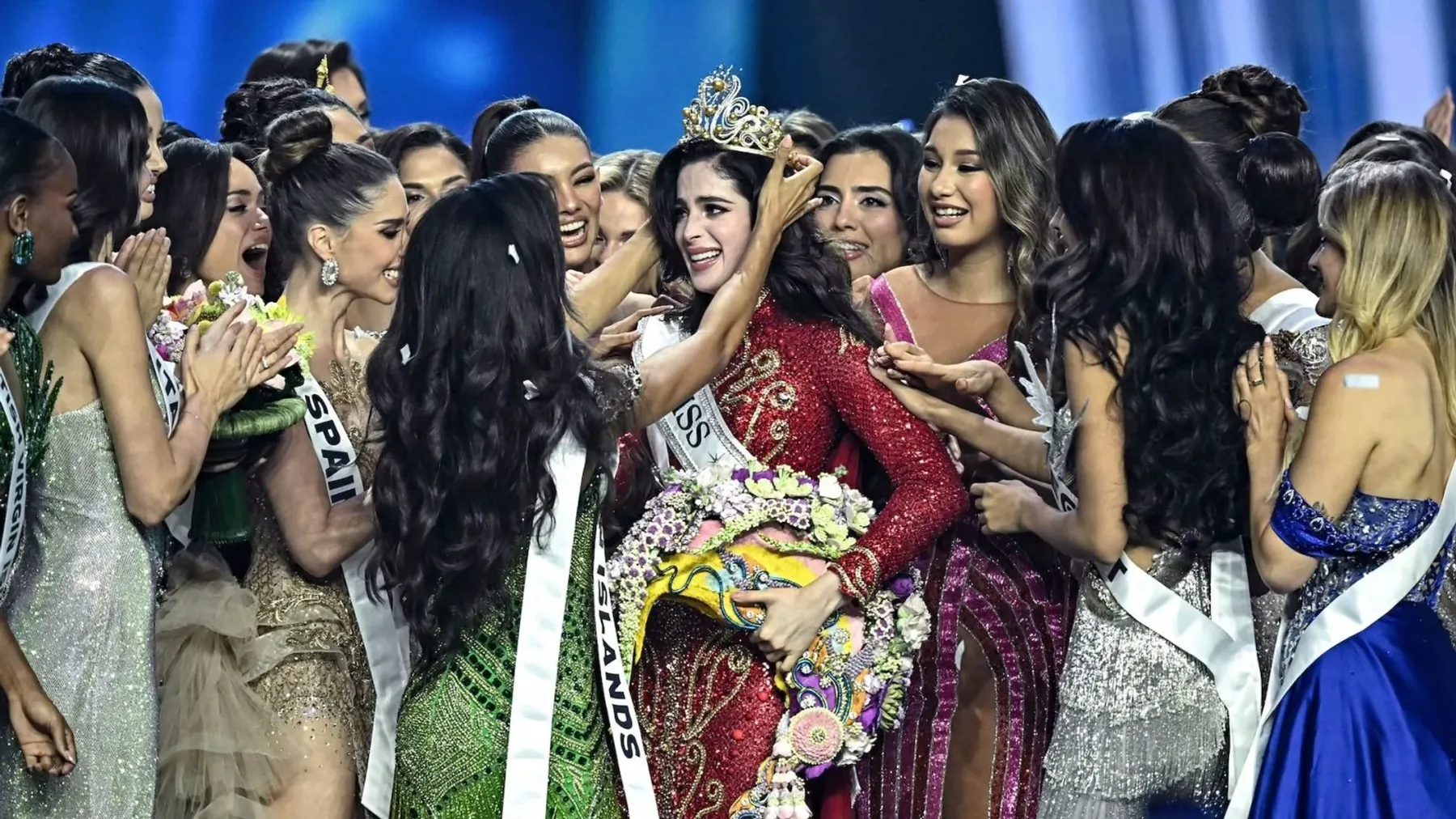 A Miss Universe Nepal delegate
