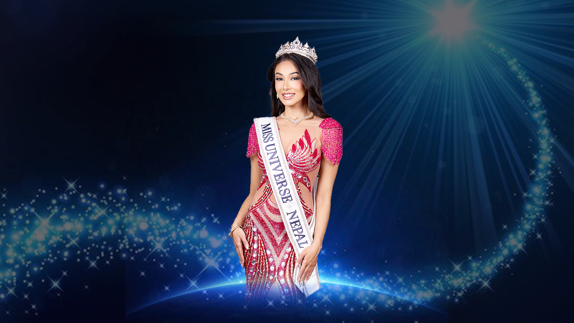 Miss Universe Nepal winner presentation